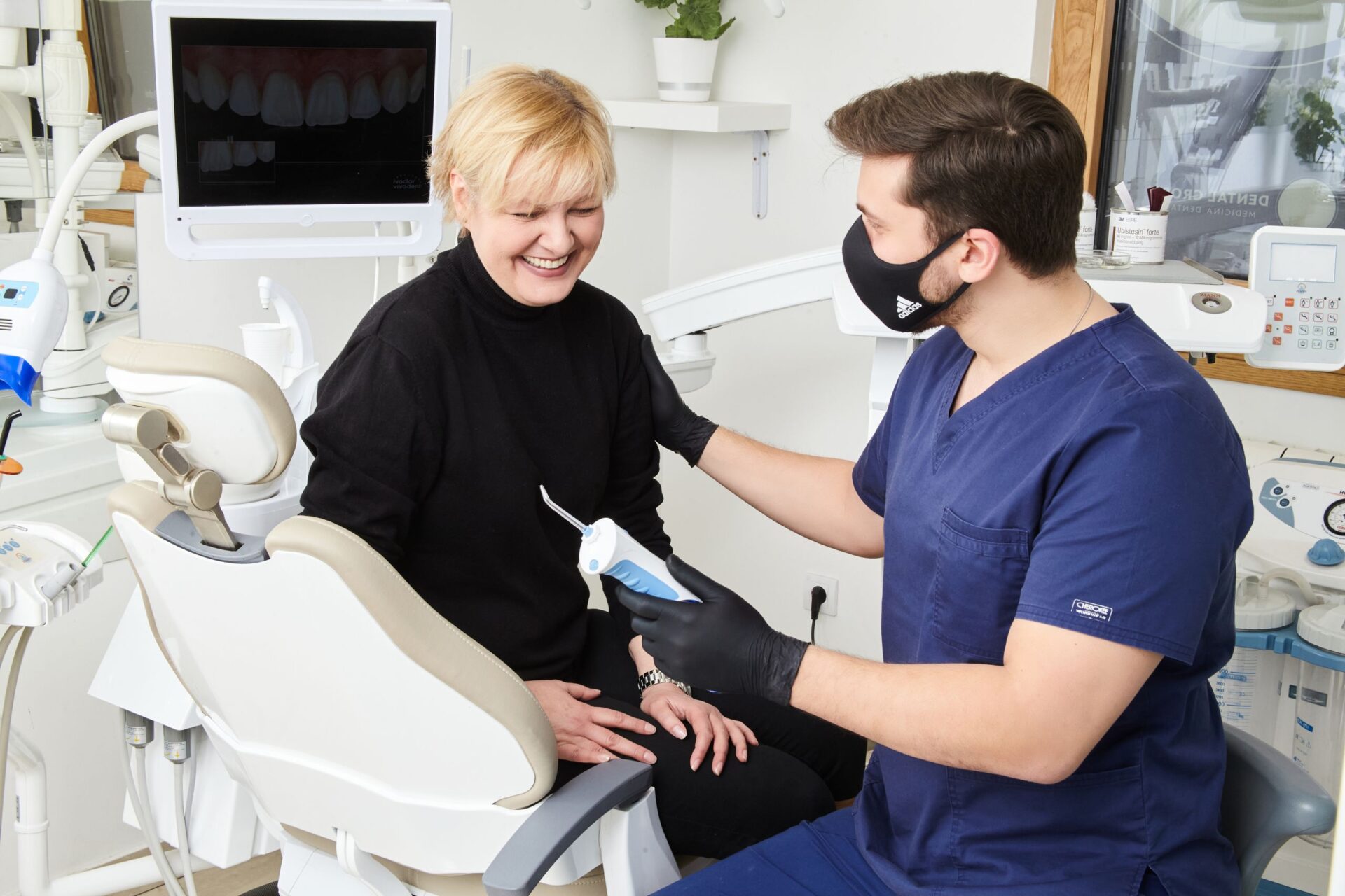 Woman Patient Smiling